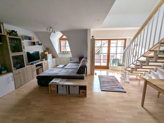 Maisonette zur Miete 1.000 € 1 Zimmer 63 m² Geschoss 2/3 frei ab 01.06.2026 Hirschau Tübingen 72070