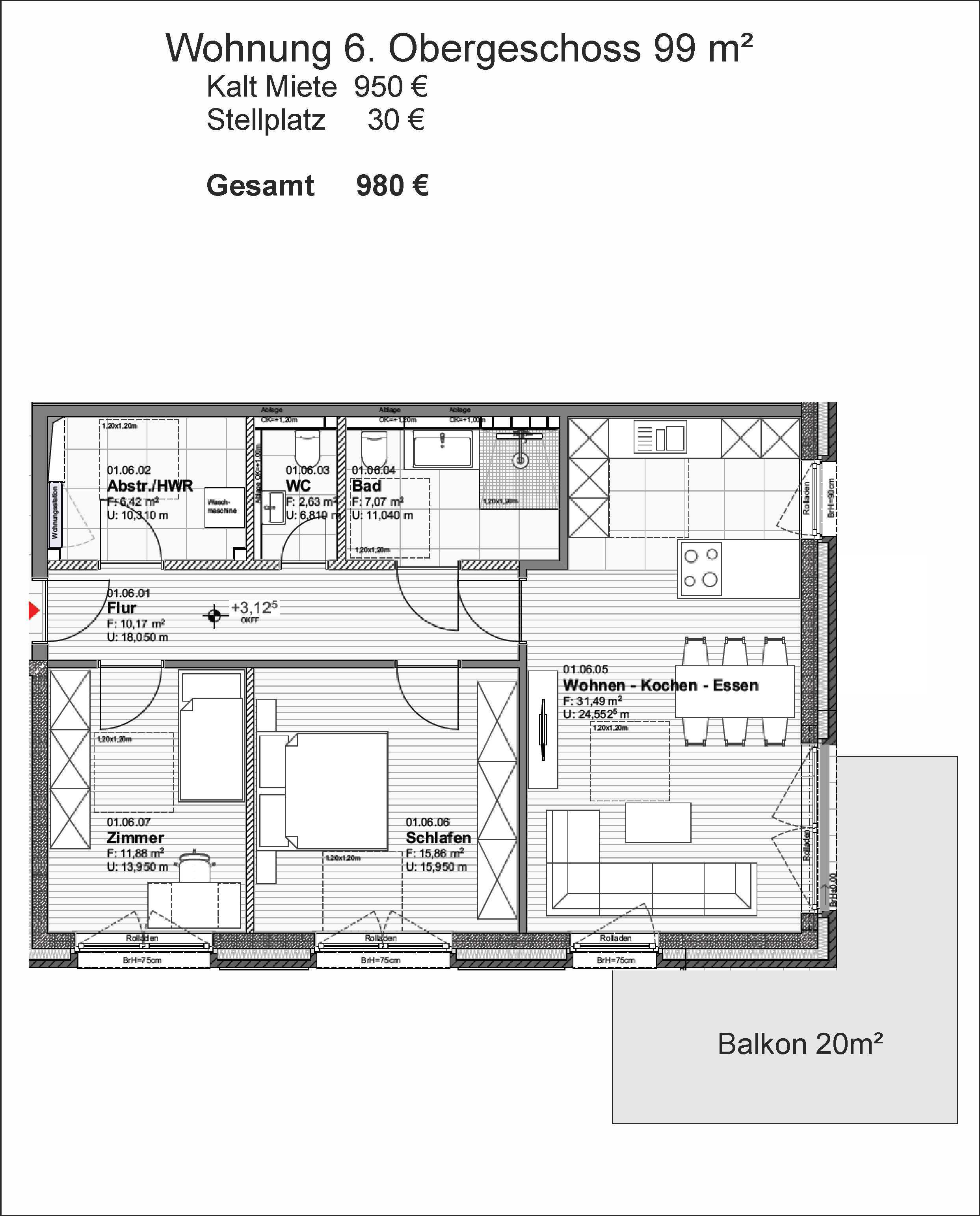 Terrassenwohnung zur Miete 930 € 4 Zimmer 95 m²<br/>Wohnfläche 1.<br/>Geschoss ab sofort<br/>Verfügbarkeit Im Ort 7 Aschen Diepholz 49356