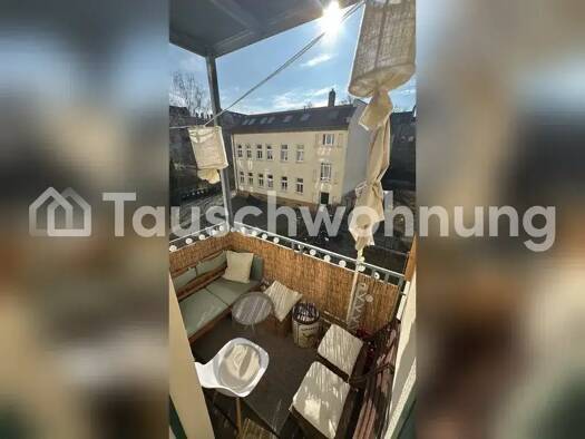 Wohnung zur Miete Tauschwohnung 402 € 2,5 Zimmer 59 m² 1. Geschoss Südvorstadt Leipzig 04275
