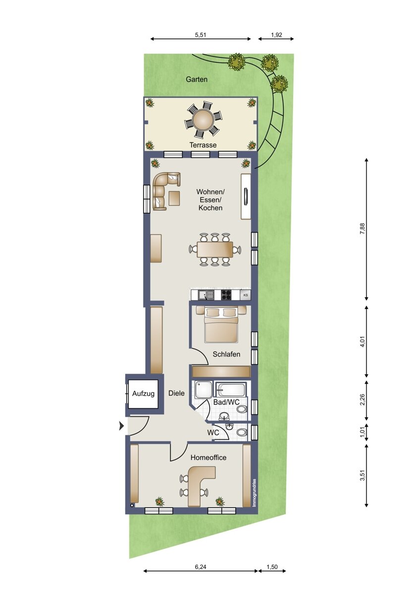 Wohnung zum Kauf provisionsfrei 550.000 € 3,5 Zimmer 113,8 m²<br/>Wohnfläche Faurndau Göppingen / Faurndau 73035