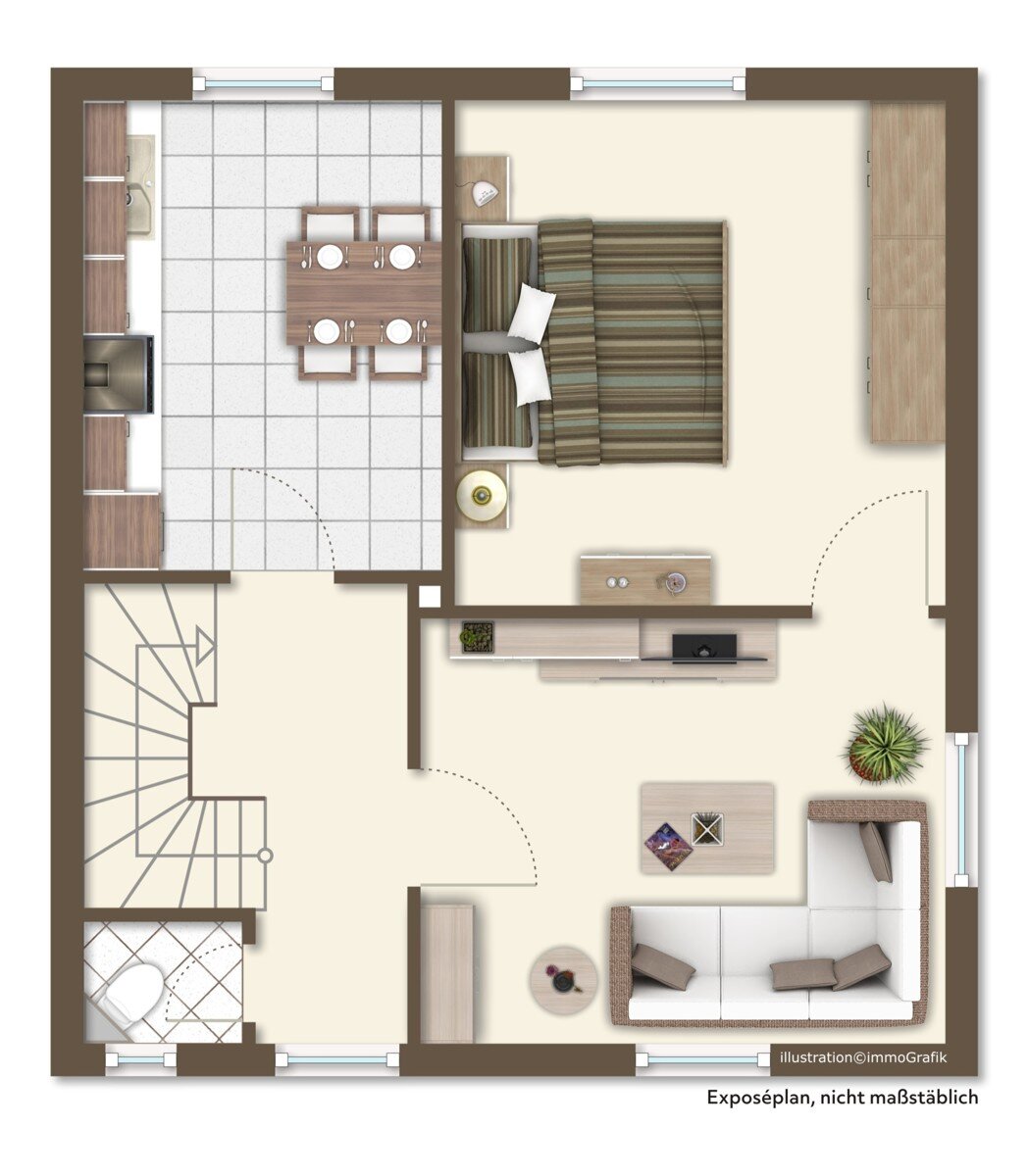 Doppelhaushälfte zum Kauf 179.000 € 3 Zimmer 80 m²<br/>Wohnfläche 487 m²<br/>Grundstück Durchhausen 78591