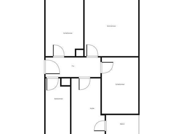 Wohnung zur Miete 551 € 3 Zimmer 61,6 m² 3. Geschoss frei ab 09.05.2026 Okenstr. 56 Stadtmitte Offenburg 77652