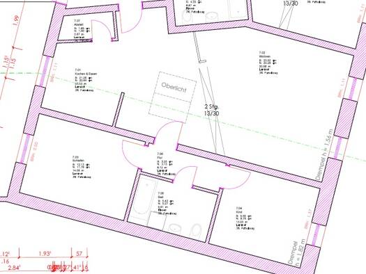 Wohnung zur Miete 644 € 3 Zimmer 77,8 m² frei ab 01.10.2025 Pferdemarkt 21 Güstrow 18273