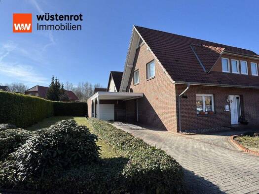 Doppelhaushälfte zum Kauf 289.000 € 4 Zimmer 89,8 m² 348 m² Grundstück Steinfeld Steinfeld (Oldenburg) 49439