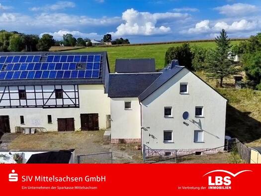 Einfamilienhaus zum Kauf 209.000 € 12 Zimmer 150 m² 2.475 m² Grundstück Auerswalde Lichtenau 09244