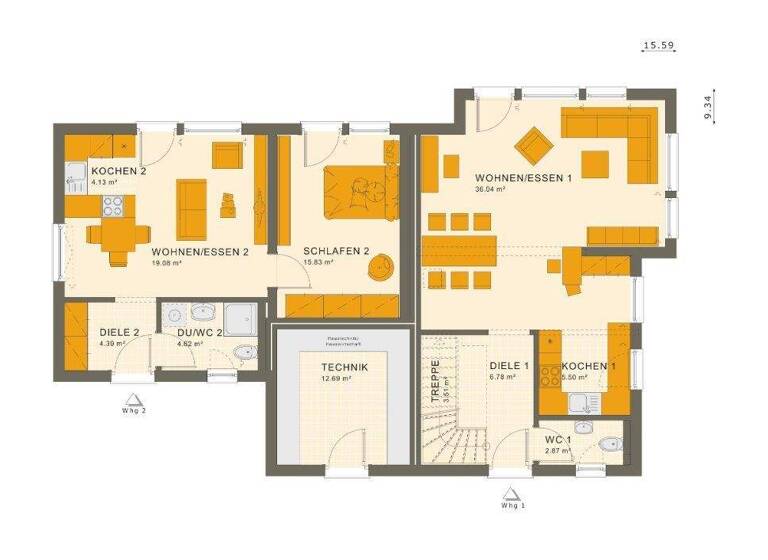 Mehrfamilienhaus zum Kauf provisionsfrei 769.000 € 8 Zimmer 183 m² 800 m² Grundstück frei ab 01.05.2027 Neckarbischofsheim 74924