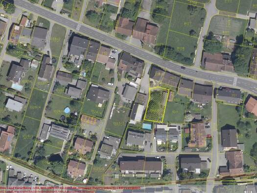 Grundstück zum Kauf 451.920 € 538 m² Grundstück Langgasse Rankweil 6830