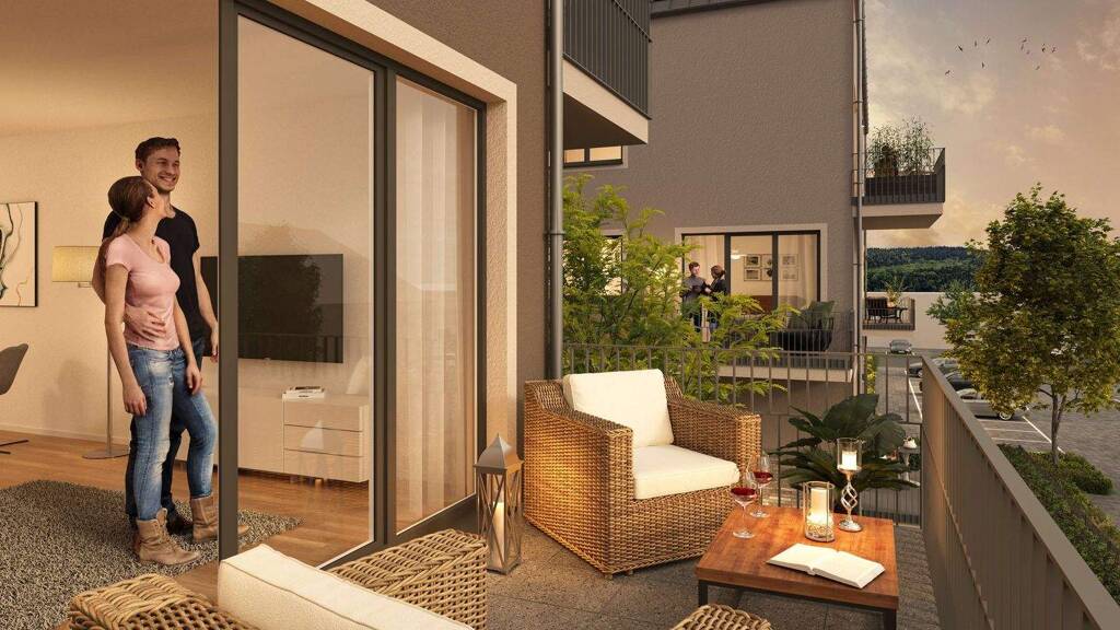 Maisonette zum Kauf - Erstbezug provisionsfrei 385.892 € 2,5 Zimmer 69,5 m² 4. Geschoss Rheinfelden Rheinfelden (Baden) 79618