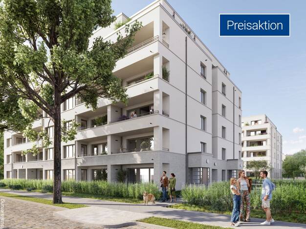 Wohnung zum Kauf - Neubau provisionsfrei 589.750 € 3 Zimmer 75,6 m² EG Neumannstraße Pankow Berlin 13189