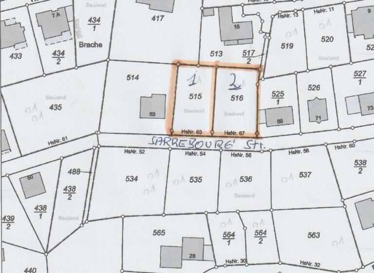 Grundstück zum Kauf 200.400 € 668 m² Grundstück frei ab sofort Saarburg 54439