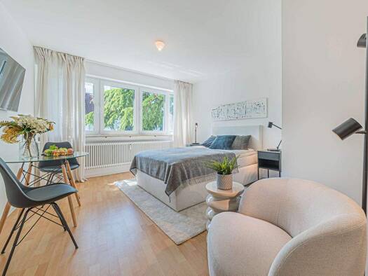 Wohnung zur Miete Wohnen auf Zeit 1.490 € 1 Zimmer 30 m² frei ab 01.02.2026 Westend-Süd Frankfurt am Main 60325