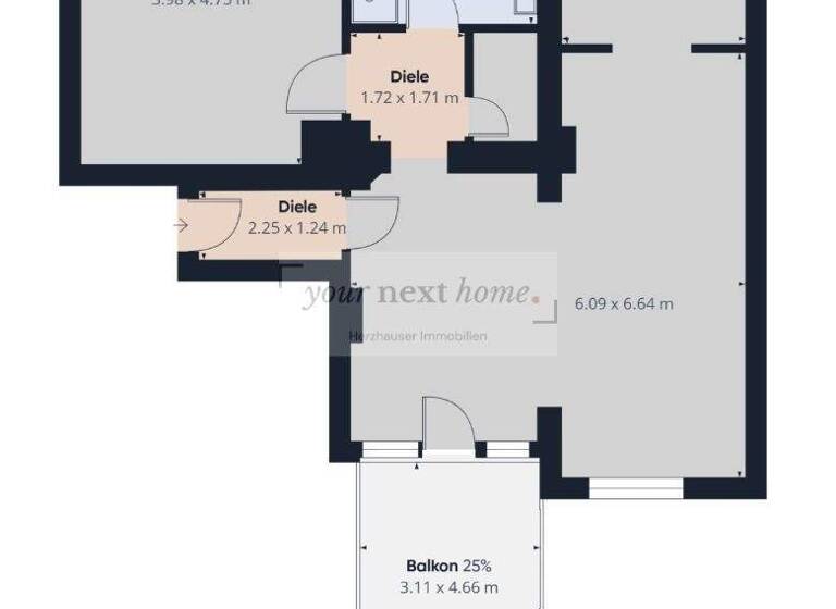 Wohnung zum Kauf 149.000 € 2 Zimmer 84 m² 3. Geschoss Hostenbach Wadgassen 66787
