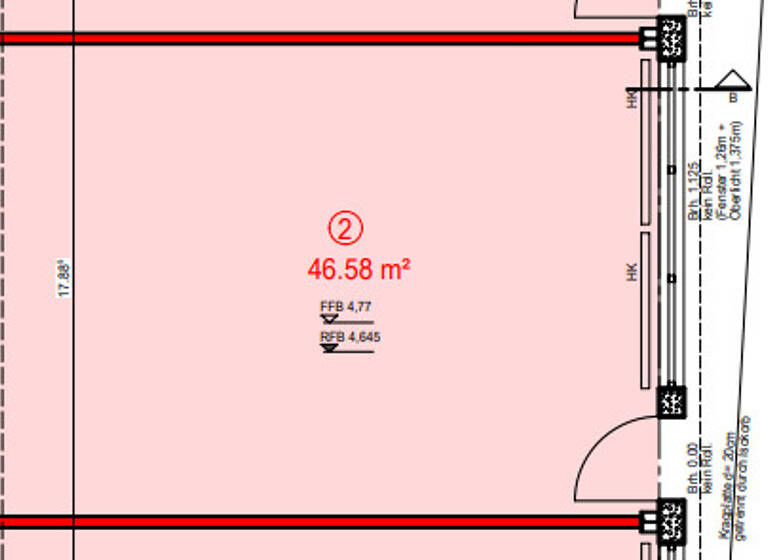 Bürofläche zur Miete 375 € 1 Zimmer 46,6 m² Bürofläche Am Willenbach 3 Oedheim 74229