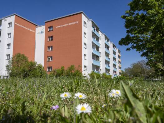 Wohnung zur Miete 390 € 3 Zimmer 56,1 m² 4. Geschoss frei ab 01.12.2026 Friedhofstraße 57 Innenstadt Dessau-Roßlau 06842