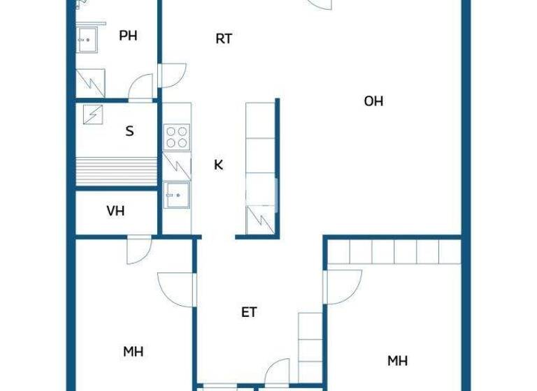 Reihenmittelhaus zum Kauf 49.000 € 3 Zimmer 79 m² 8.184,2 m² Grundstück Siikalahdentie 33 Kemi 94700