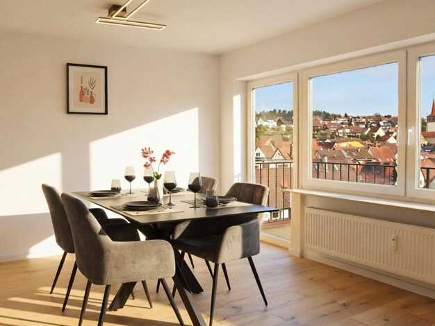 Wohnung zum Kauf provisionsfrei 349.000 € 4 Zimmer 92 m² 2. Geschoss Bachstraße 51 Weissach Weissach 71287