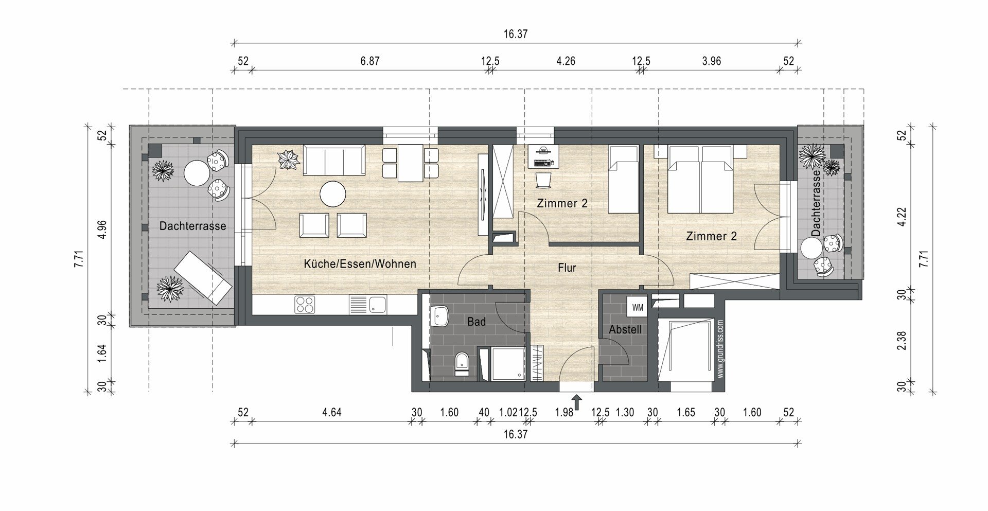 Wohnung zum Kauf 529.000 € 3 Zimmer 88,2 m²<br/>Wohnfläche Lohbrügge Hamburg 21031