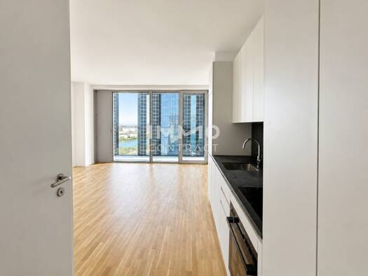 Wohnung zur Miete - Erstbezug 1.113 € 1 Zimmer 32,2 m² 47. Geschoss frei ab 01.11.2026 Donaustadt 1220
