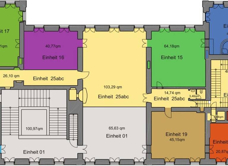 Wohnung zum Kauf 459.683 € 2 Zimmer 92,8 m² 2. Geschoss St. Florian am Inn 4782