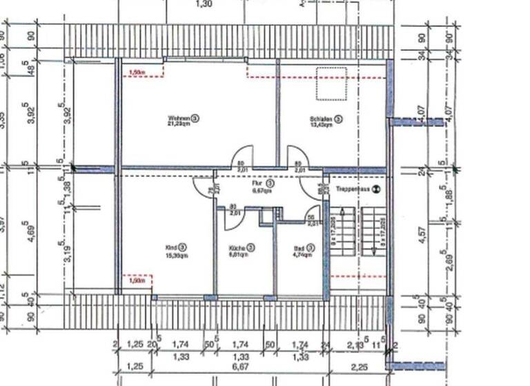 WG-Zimmer zur Miete 688 € 3 Zimmer 68 m² 3. Geschoss frei ab sofort Vördemöhlen 13 Bloherfelde Oldenburg 26129