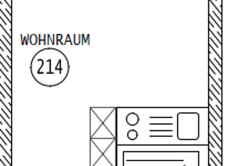 Studio zur Miete nur mit Wohnberechtigungsschein 760 € 1 Zimmer 20,3 m² 3. Geschoss frei ab sofort Steinhauser Straße 3 Au-Haidhausen München 81677