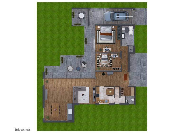 Bungalow zum Kauf 465.000 € 4 Zimmer 142 m² 1.115 m² Grundstück frei ab 01.06.2026 Kirchhellen Mitte Bottrop - Kirchhellen 46244