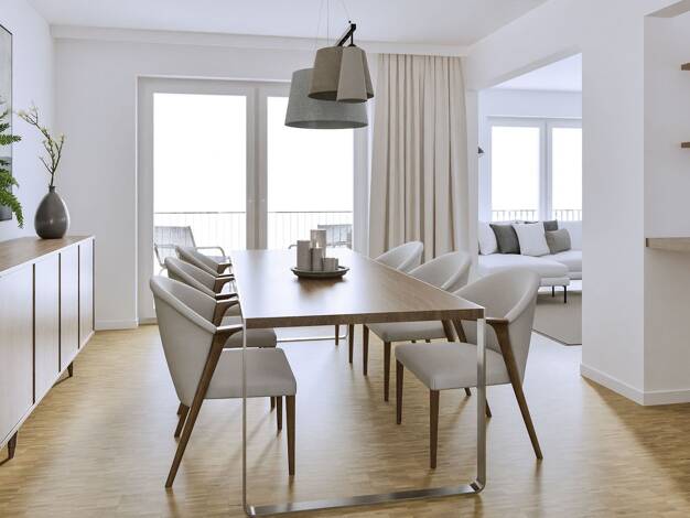 Terrassenwohnung zum Kauf - Neubau provisionsfrei 745.000 € 3 Zimmer 99,8 m² Geschoss 3/4 frei ab 31.10.2028 Vitalisstr. 361 Müngersdorf Köln 50933