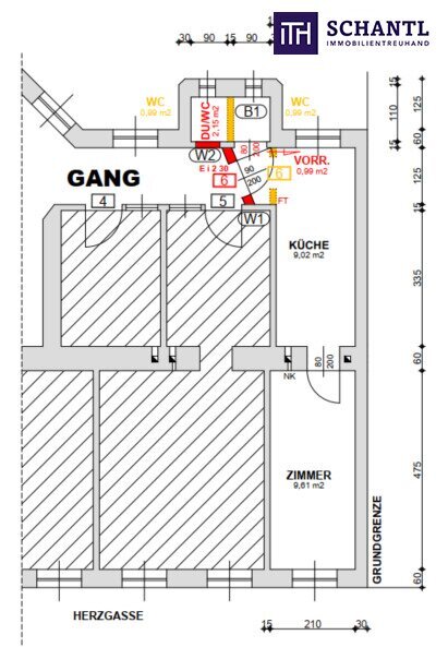 Wohnung zum Kauf 64.320 € 1 Zimmer 20,1 m²<br/>Wohnfläche EG<br/>Geschoss Pernerstorfergasse Wien 1100