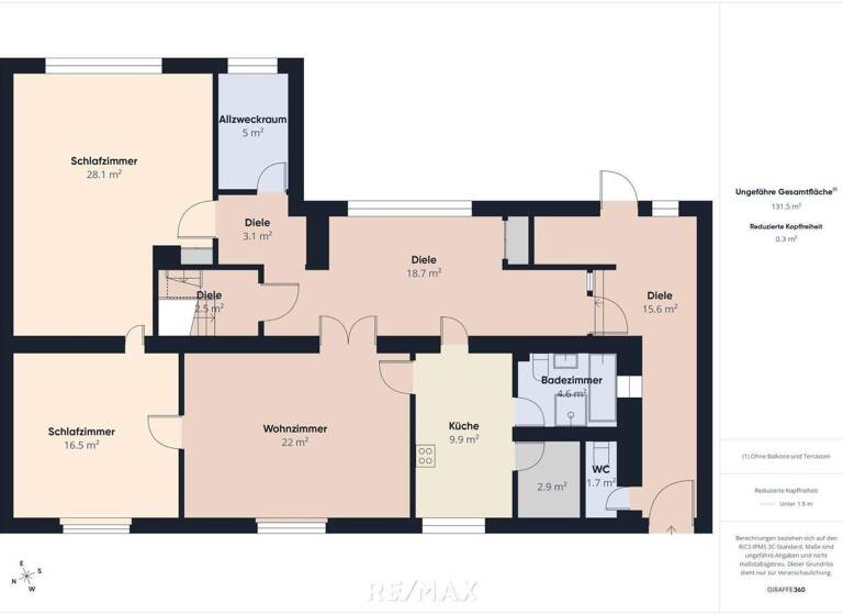 Einfamilienhaus zum Kauf 239.000 € 5,5 Zimmer 131 m² 914 m² Grundstück Halbturn 7131