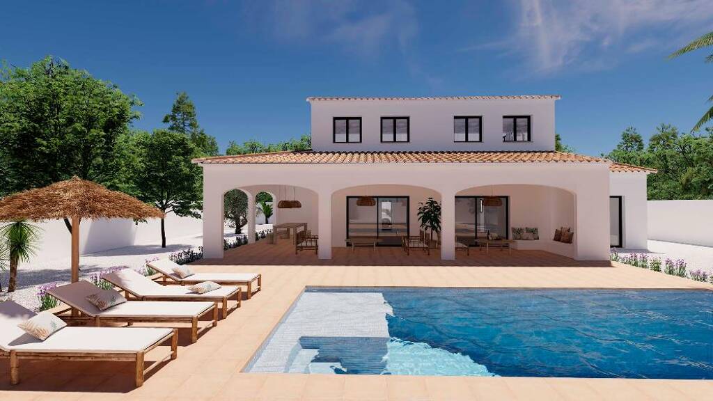 Villa zum Kauf 1.549.000 € 5 Zimmer 248 m² 800 m² Grundstück Moraira 03724