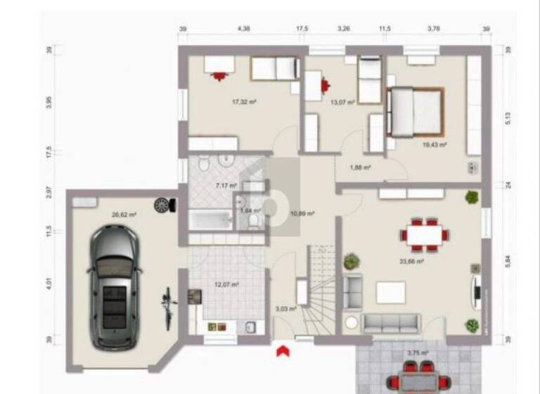 Mehrfamilienhaus zum Kauf 499.000 € 15 Zimmer 322 m² 485 m² Grundstück Reislingen Wolfsburg 38446