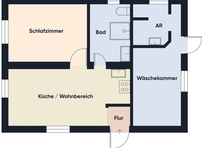 Haus zum Kauf 399.000 € 4 Zimmer 63,8 m² 370 m² Grundstück In der Schanz 1 Hard 6971