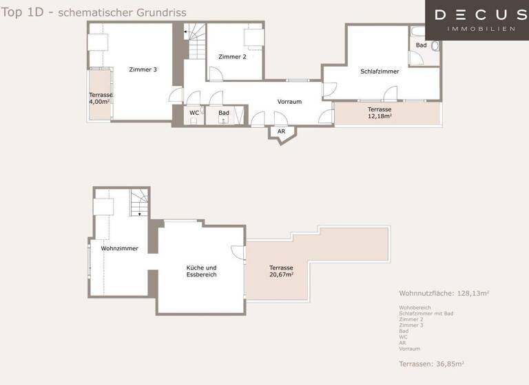 Wohnung zum Kauf 1.049.000 € 4 Zimmer 128,1 m² Wien,Rudolfsheim-Fünfhaus 1150