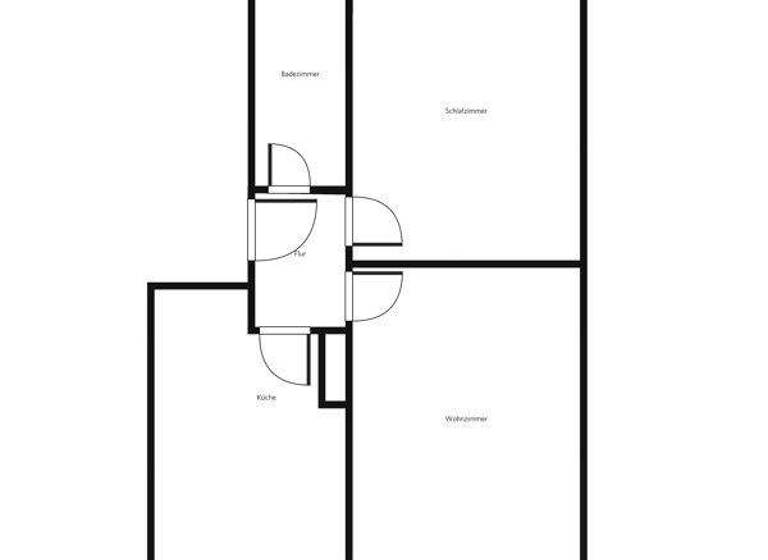 Wohnung zur Miete 498 € 2 Zimmer 49,8 m² frei ab 08.03.2026 Königsberger Str. 11 Braunschweig 38126