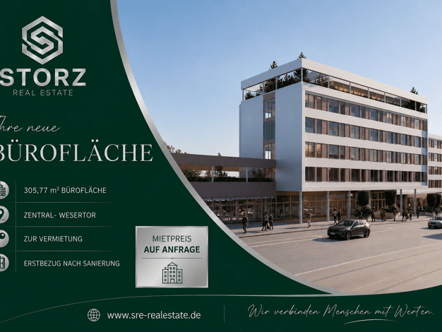Büro zur Miete provisionsfrei Wesertor Wesertor 34117