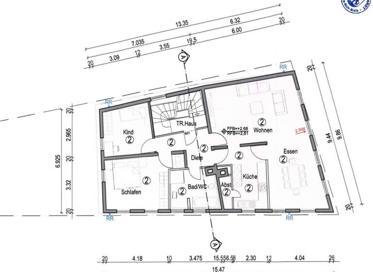 Wohnung zum Kauf 249.900 € 3 Zimmer 94,5 m² 2. Geschoss Murrhardt 71540