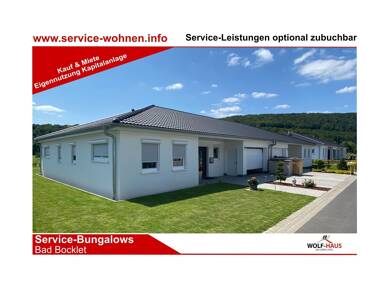 Bungalow zum Kauf provisionsfrei 2 Zimmer 73,1 m² 276,6 m² Grundstück frei ab sofort Bad Bocklet Bad Bocklet 97708