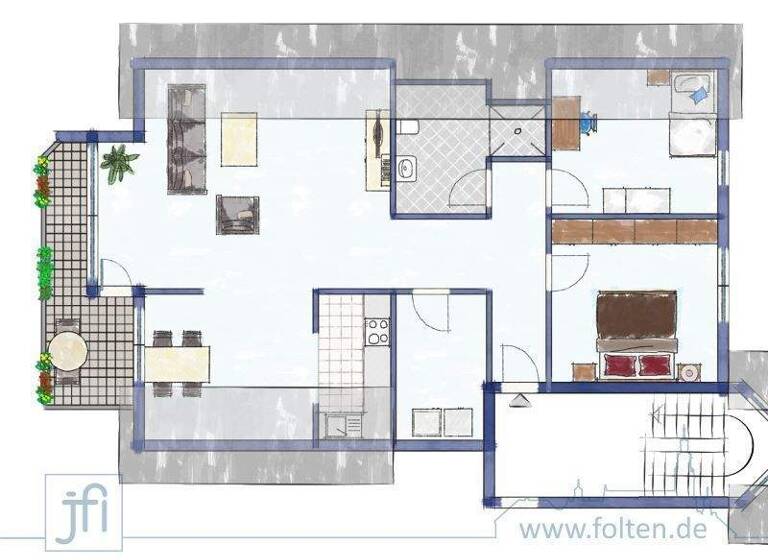 Wohnung zur Miete 625 € 3 Zimmer 73 m² frei ab 01.03.2026 Ostrhauderfehn 26842