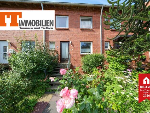 Reihenmittelhaus zum Kauf 159.000 € 6 Zimmer 116,2 m² 165 m² Grundstück Neuengroden Wilhelmshaven 26386