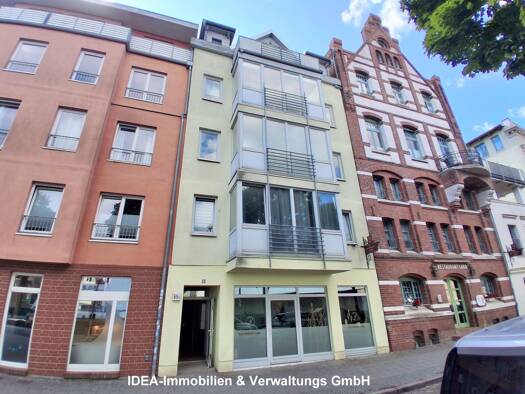 Wohnung zur Miete 615 € 2,5 Zimmer 68,8 m² 3. Geschoss frei ab sofort Am Fischmarkt Altstadt Stralsund 18439