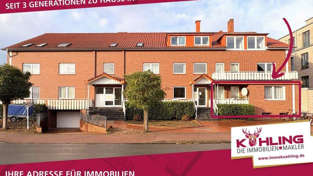 Wohnung zur Miete 885 € 4 Zimmer 118 m² Diepholz 49356