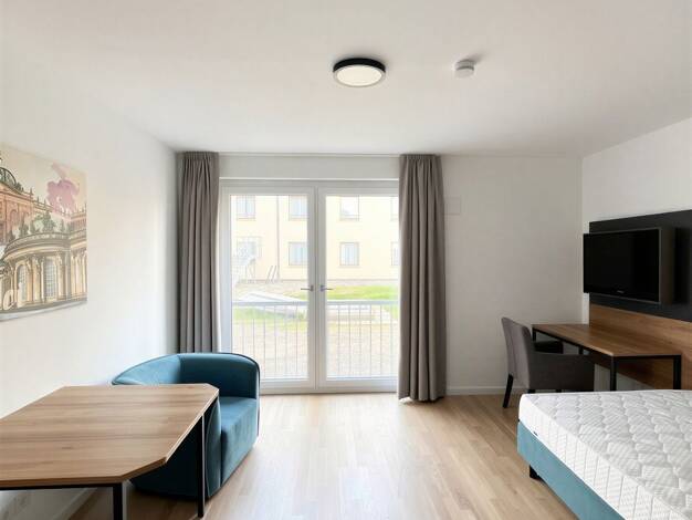 Studio zur Miete 926 € 1 Zimmer 26,9 m² 2. Geschoss Nördliche Innenstadt Potsdam 14467