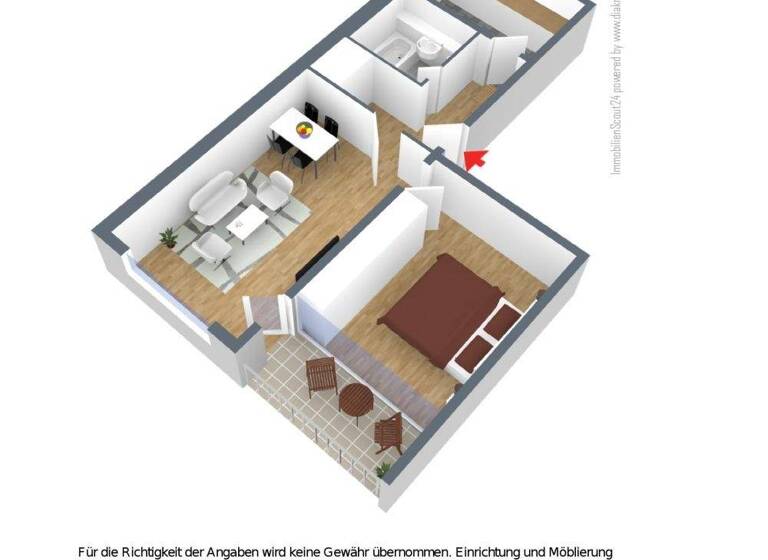 Wohnung zur Miete 649 € 2 Zimmer 55 m² EG frei ab 01.04.2026 Friedenauer Straße 7 Monheim 40789