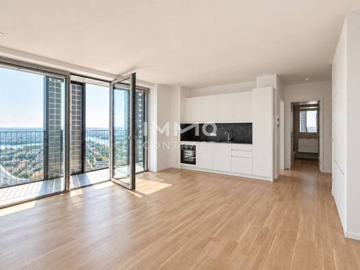 Wohnung zur Miete - Erstbezug 2.207 € 3 Zimmer 81,1 m² 46. Geschoss frei ab 01.11.2026 Wien 1220