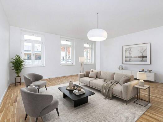 Wohnung zum Kauf provisionsfrei 395.000 € 3 Zimmer 92 m² 4. Geschoss Reudnitz-Thonberg Leipzig 04317