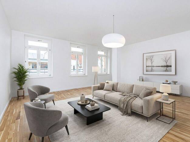 Wohnung zum Kauf provisionsfrei 395.000 € 3 Zimmer 92 m² 4. Geschoss Reudnitz-Thonberg Südost 04317