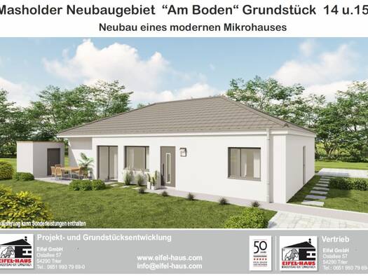 Einfamilienhaus zum Kauf provisionsfrei 58,5 m² 300 m² Grundstück Zur Heide Masholder Bitburg 54634