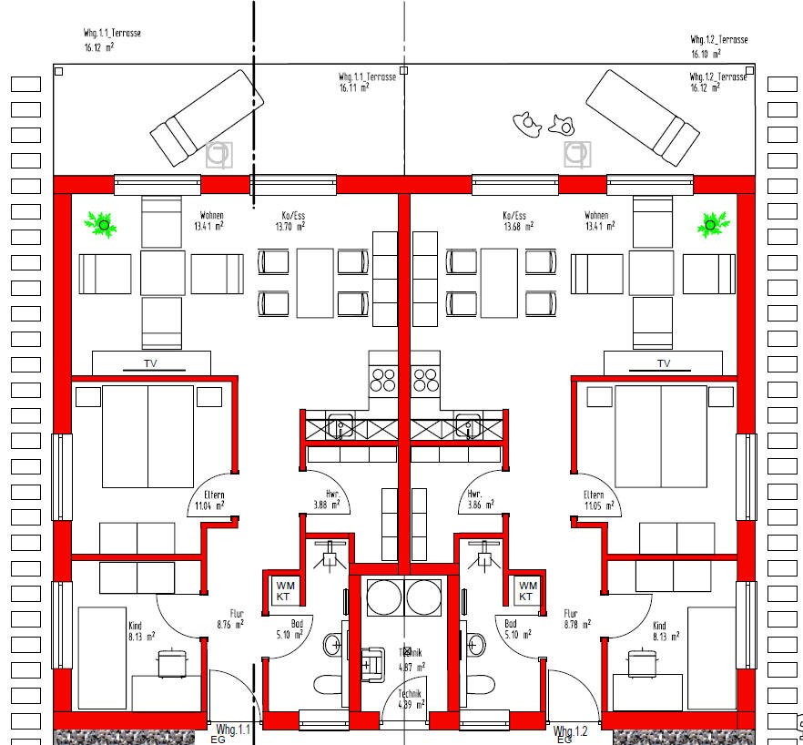 Wohnung zum Kauf 259.128 € 3 Zimmer 72 m²<br/>Wohnfläche Werbach Werbach 97956