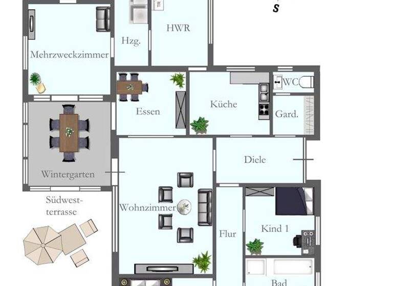 Bungalow zum Kauf 459.000 € 6 Zimmer 142 m² 892 m² Grundstück Bad Zwischenahn II Bad Zwischenahn 26160
