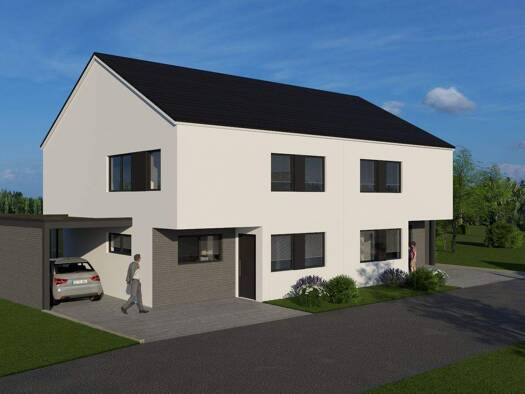 Doppelhaushälfte zum Kauf provisionsfrei 593.000 € 5 Zimmer 130 m² 375 m² Grundstück Betra Horb am Neckar 72160